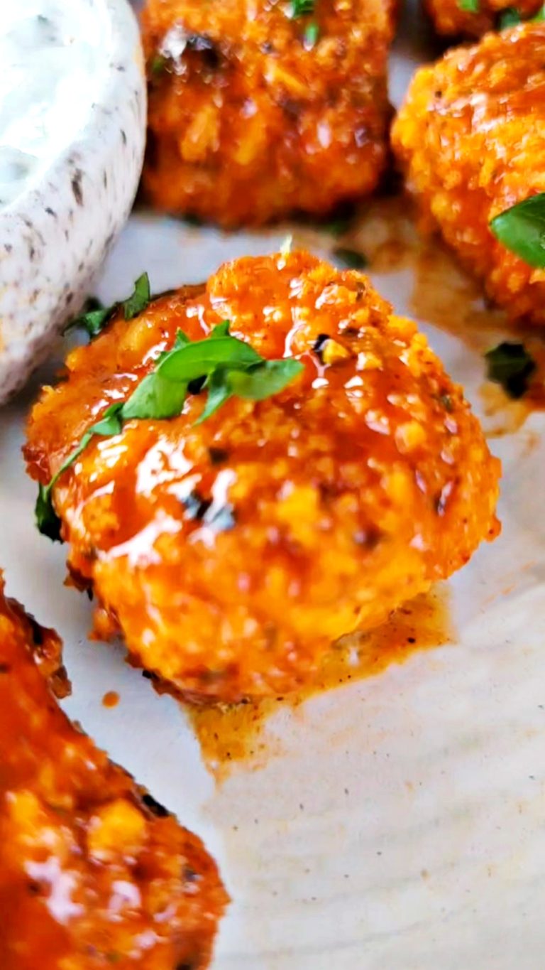 Buffalo Salmon Bites