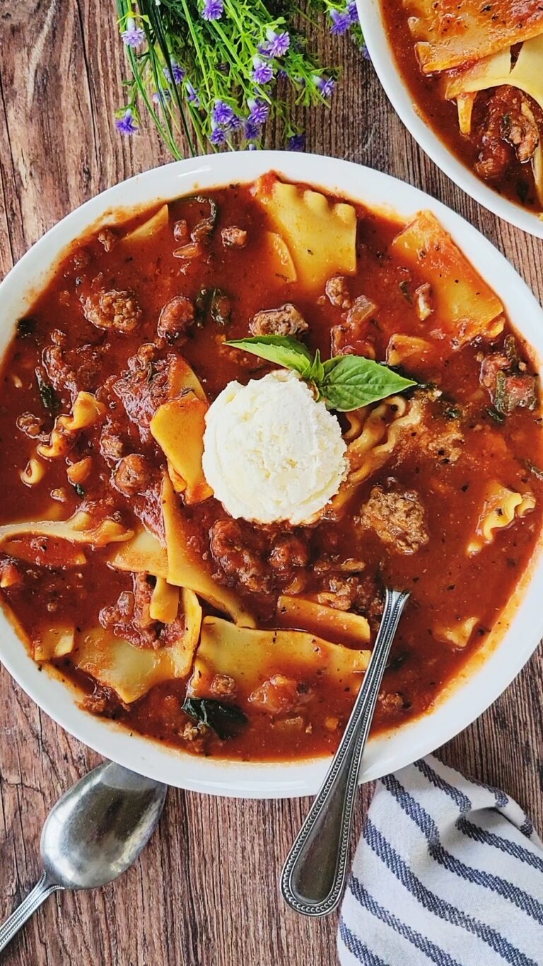 Lasagna Soup