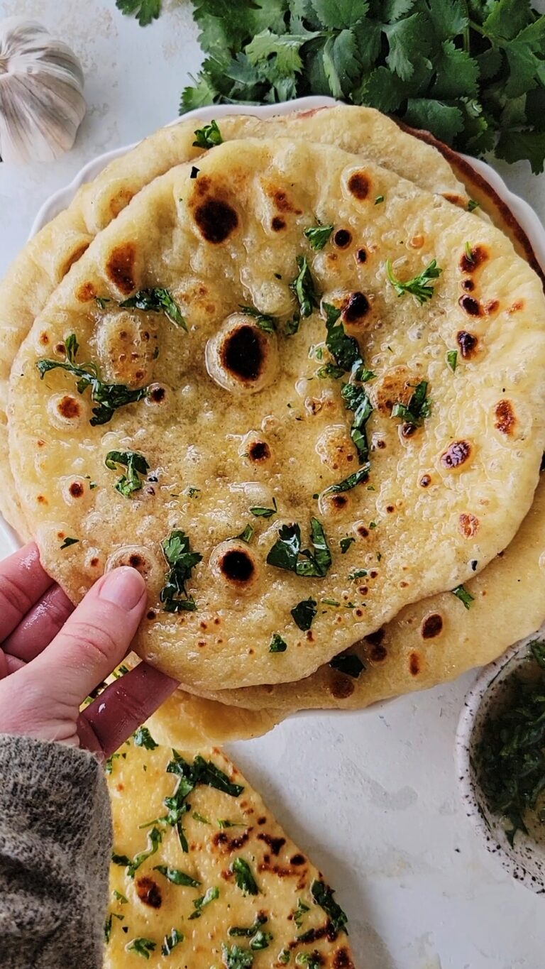 Homemade Naan