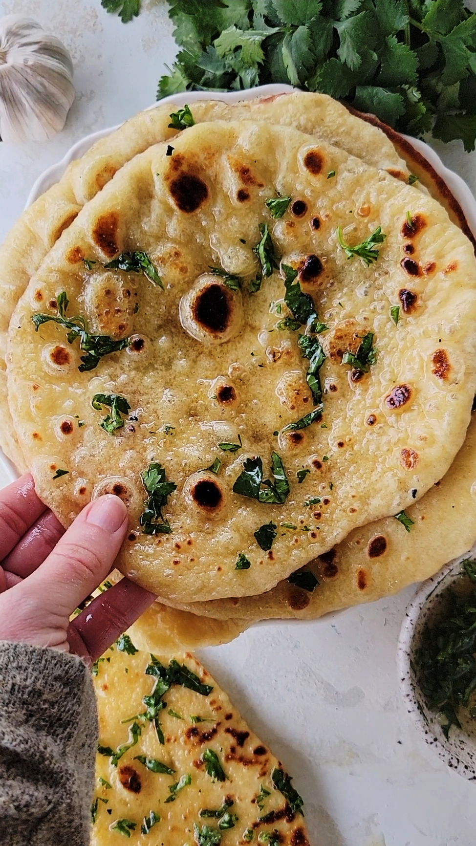Homemade Naan