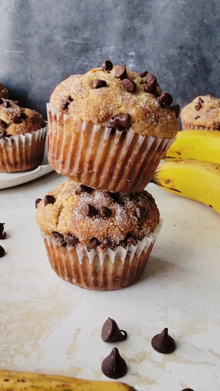Banana Chocolate Chip Muffins