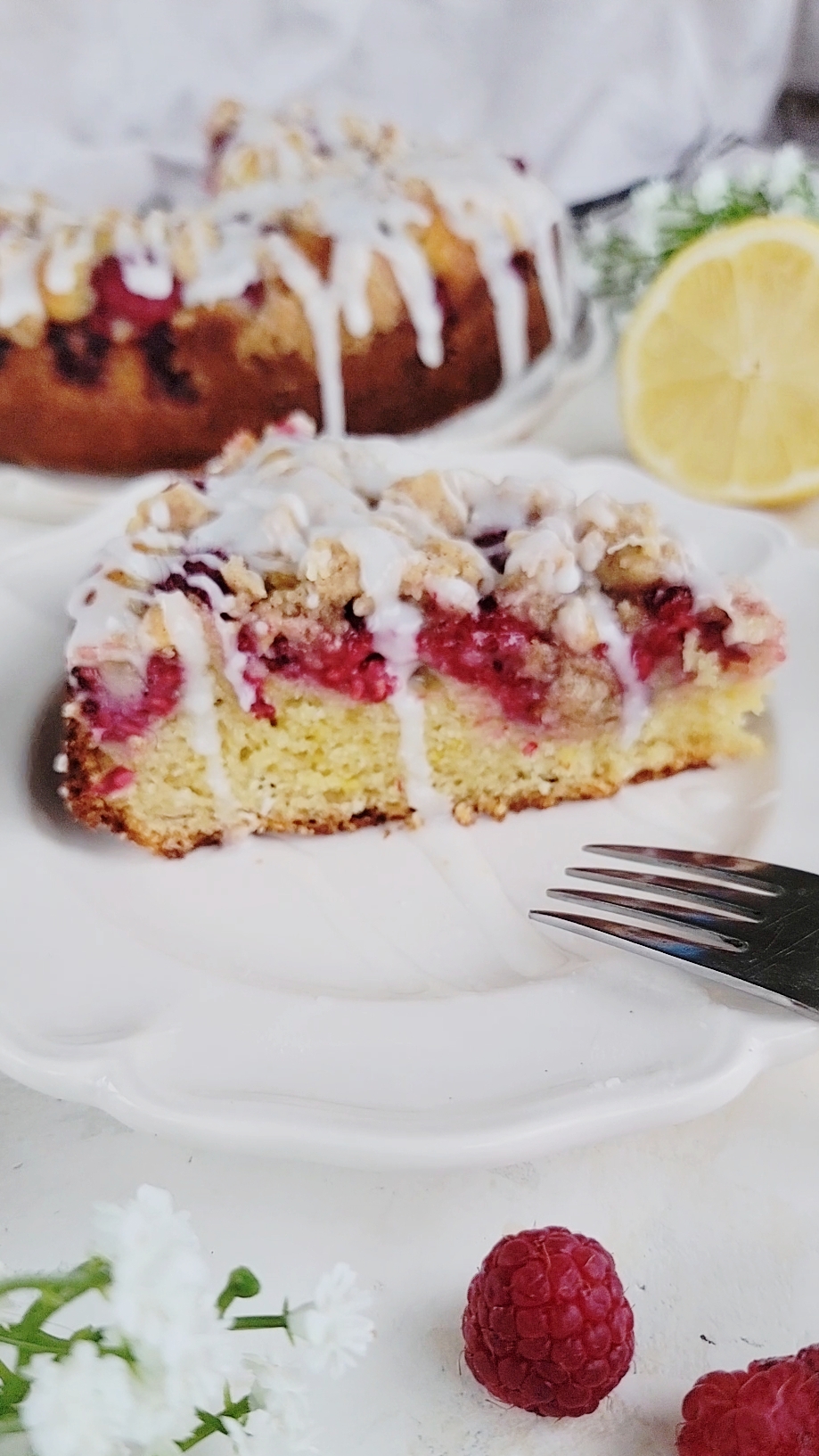 Raspberry Coffee Cake