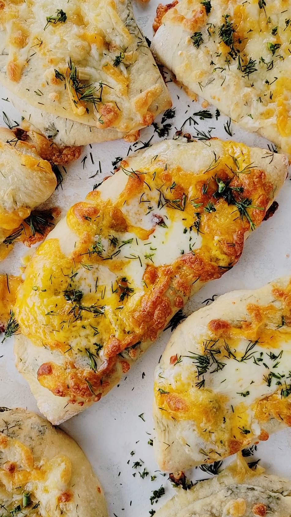 Dill Cheddar Sandwich Pockets