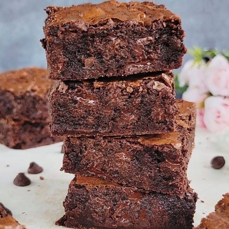 Fudgy Homemade Brownies
