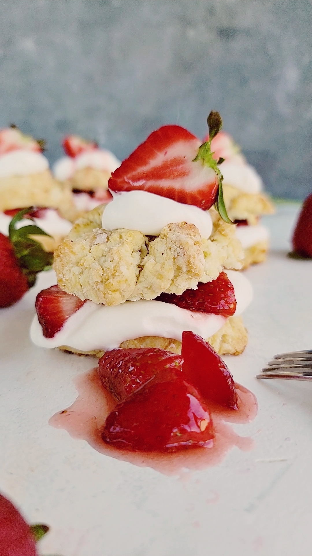 Homemade Strawberry Shortcake