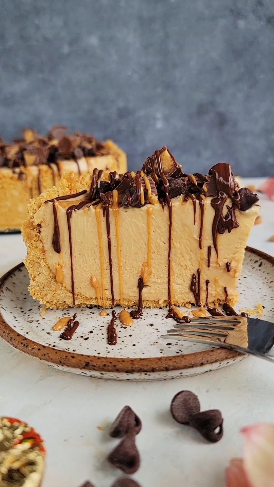 No Bake Peanut Butter Pie