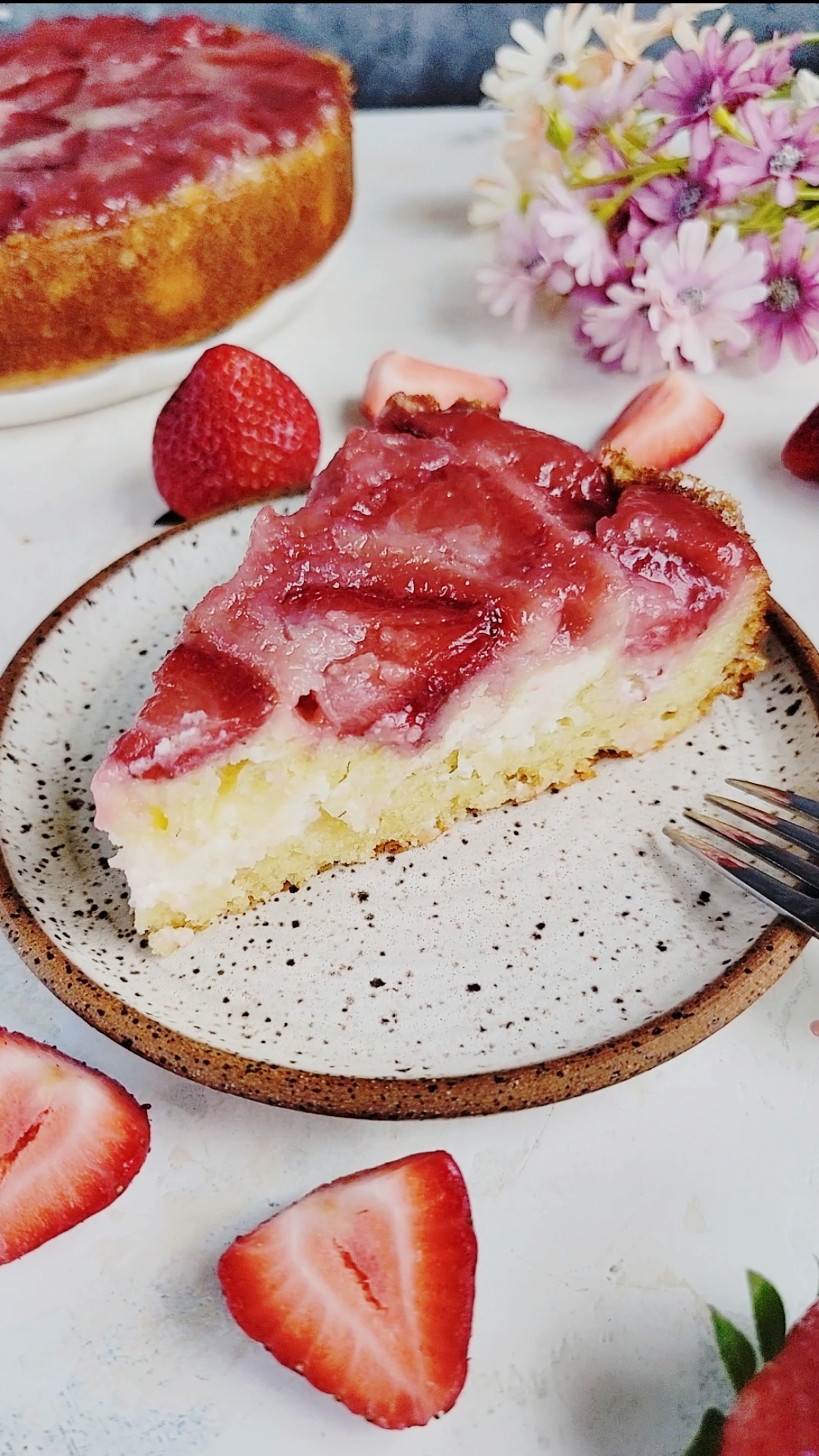Strawberry Upside Down Cake