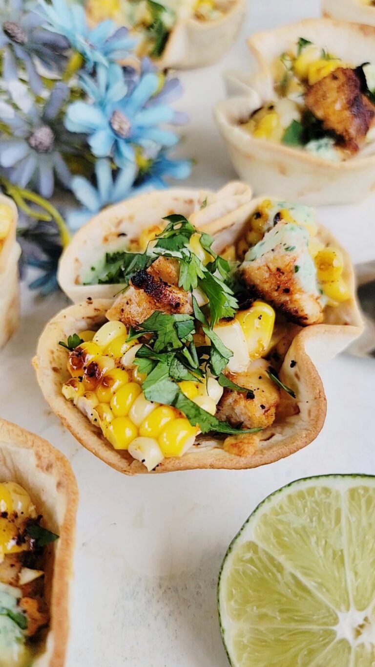 Mexican Street Corn Taco Cups