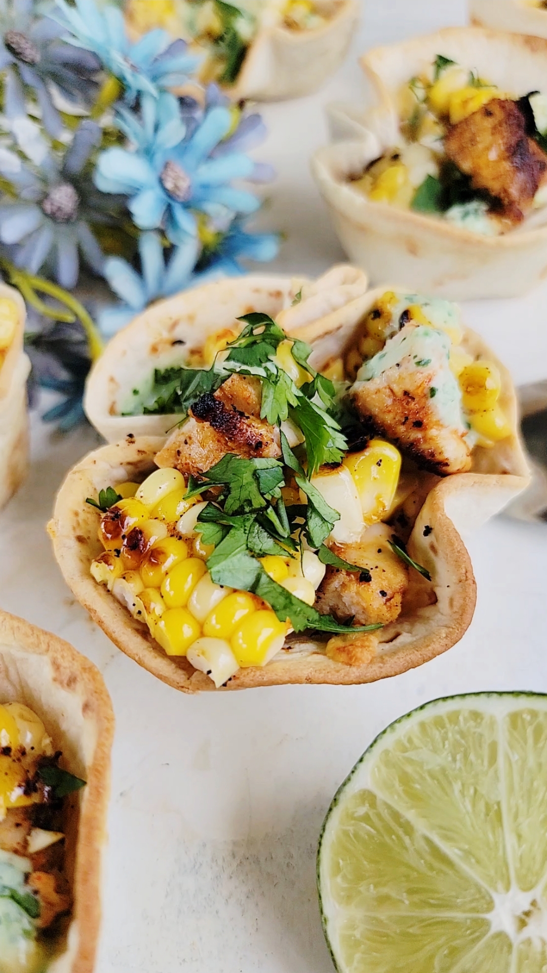Mexican Street Corn Taco Cups