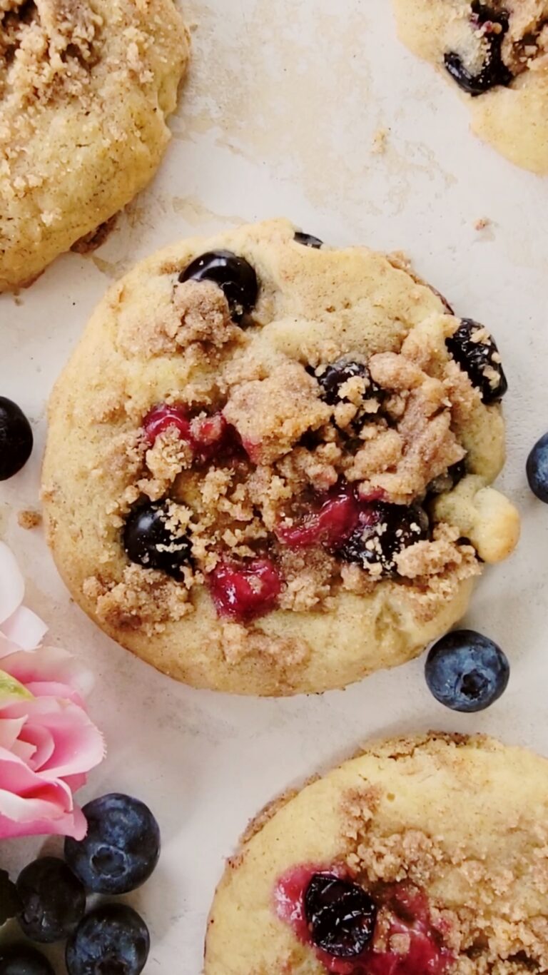 Blueberry Muffin Cookies