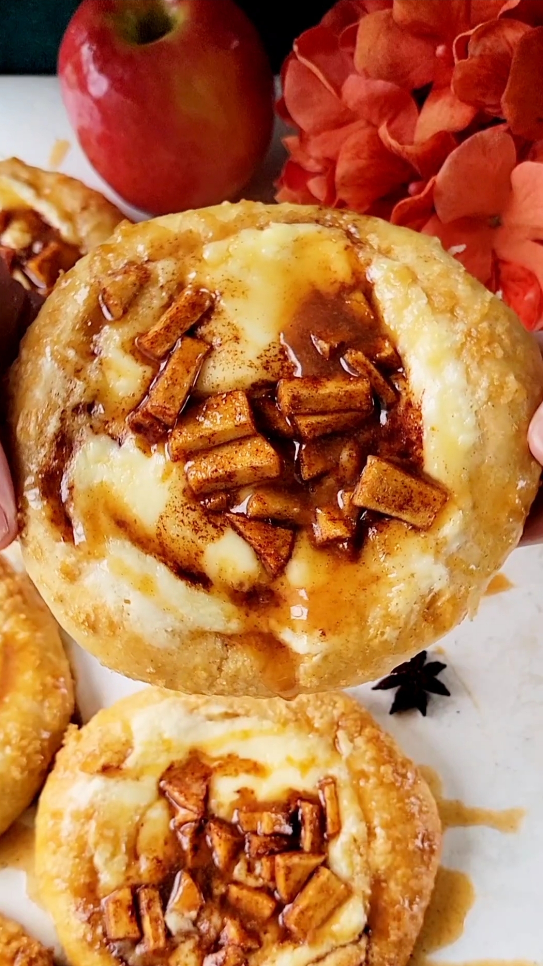 Caramel Apple Brioche Danish