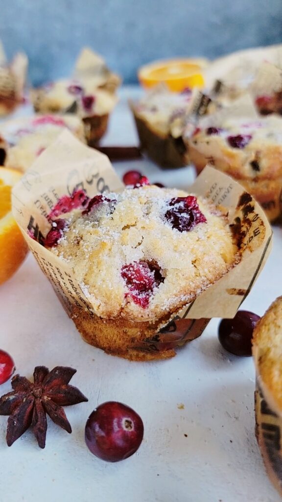 cranberry orange muffins
