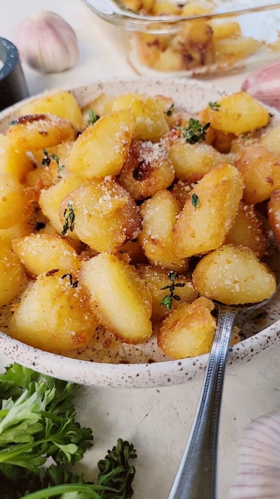 crispy oven roasted potatoes