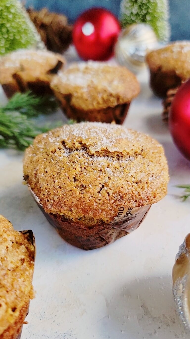 Bakery Style Gingerbread Muffins