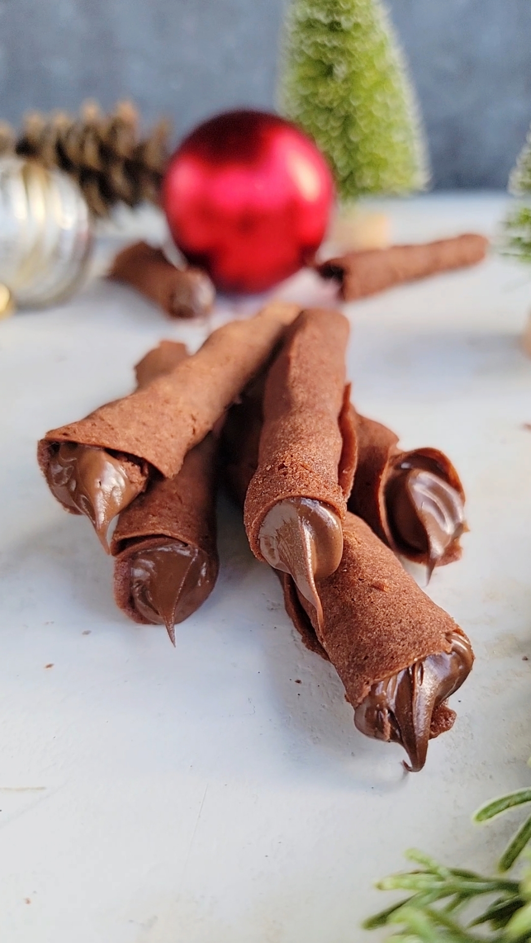 Chocolate Wafer Cookies (wafer rolls)