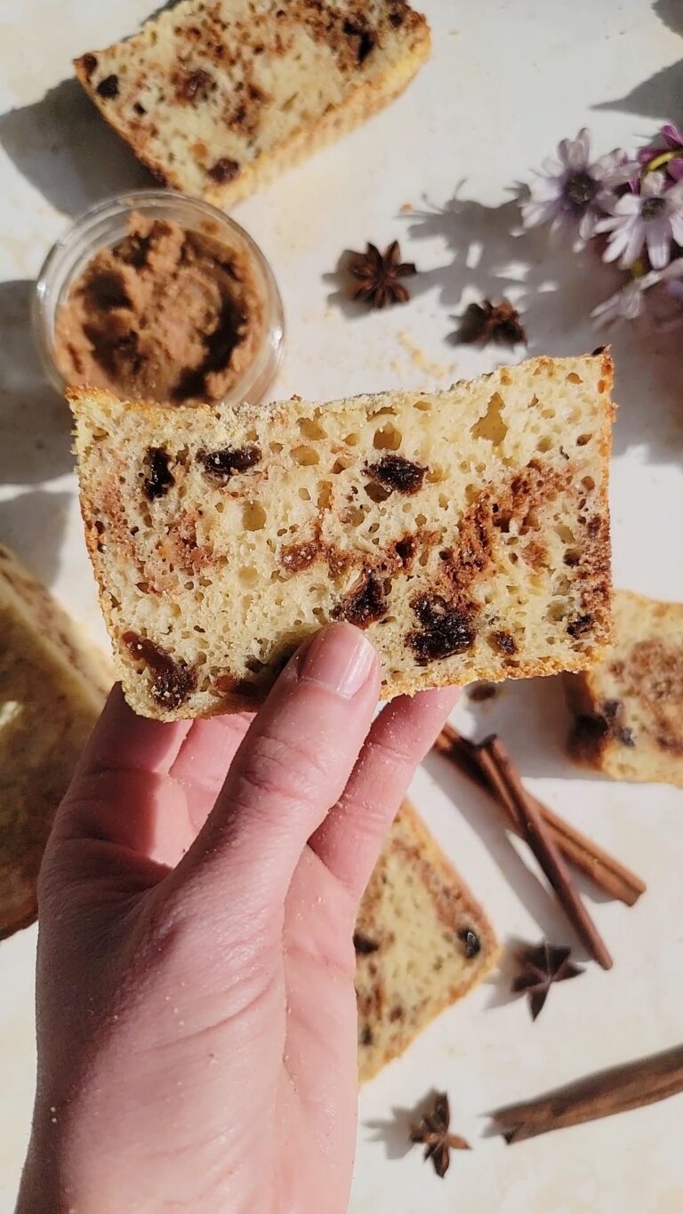 Cinnamon Raisin English Muffin Bread