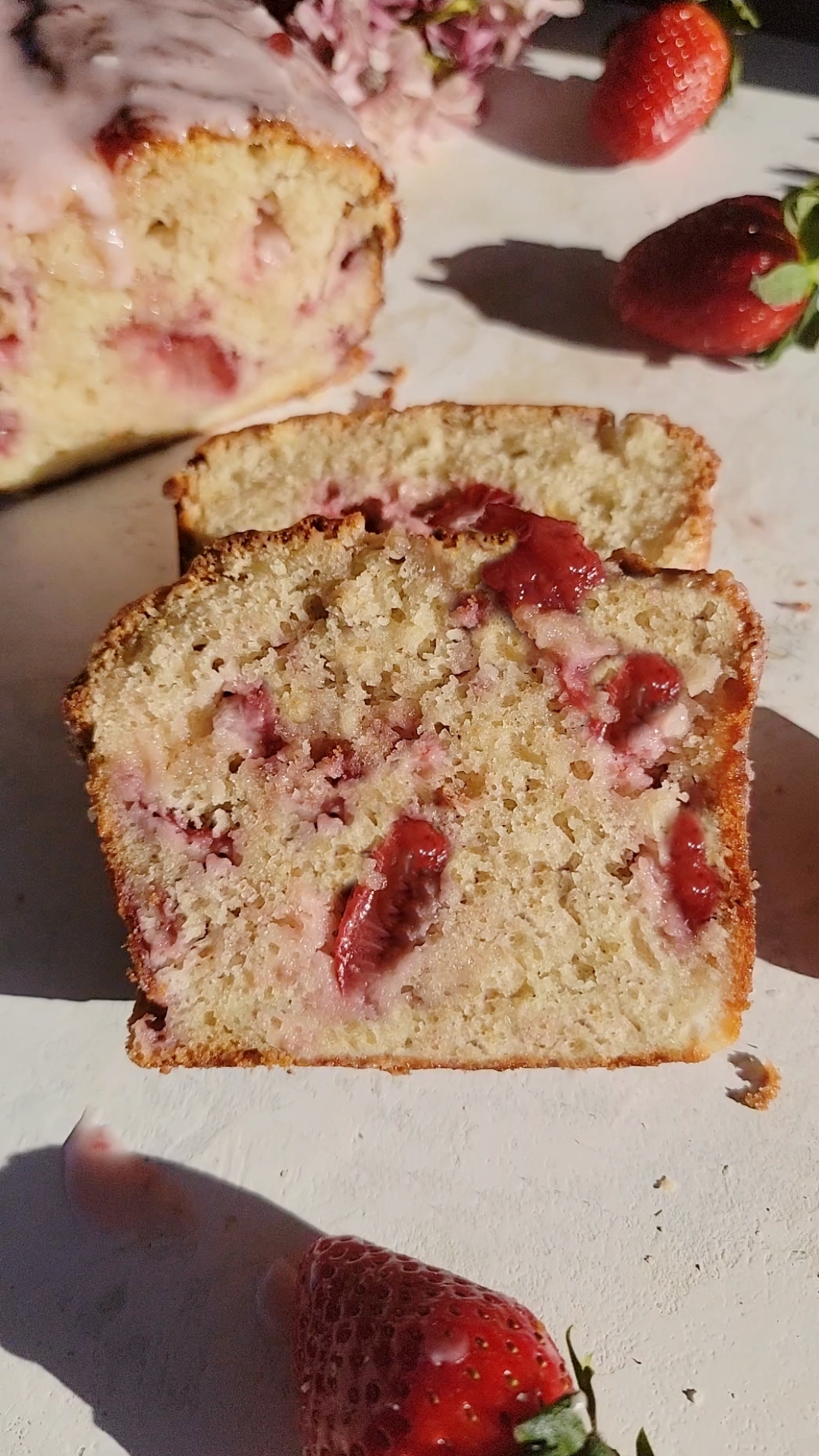 Soft Strawberry Bread