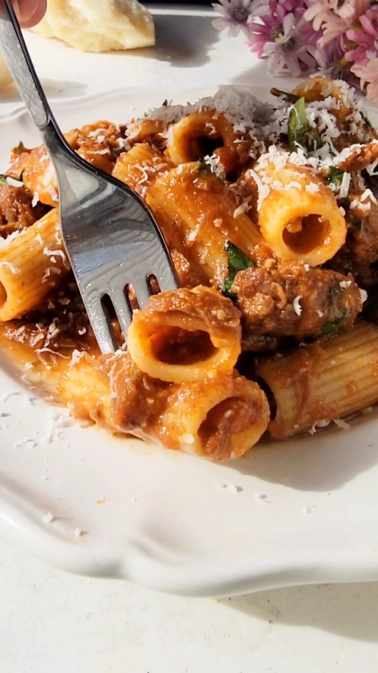 Beef Ragu Pasta
