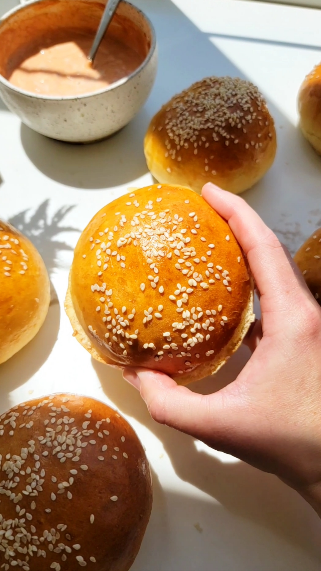 Homemade Burger Buns