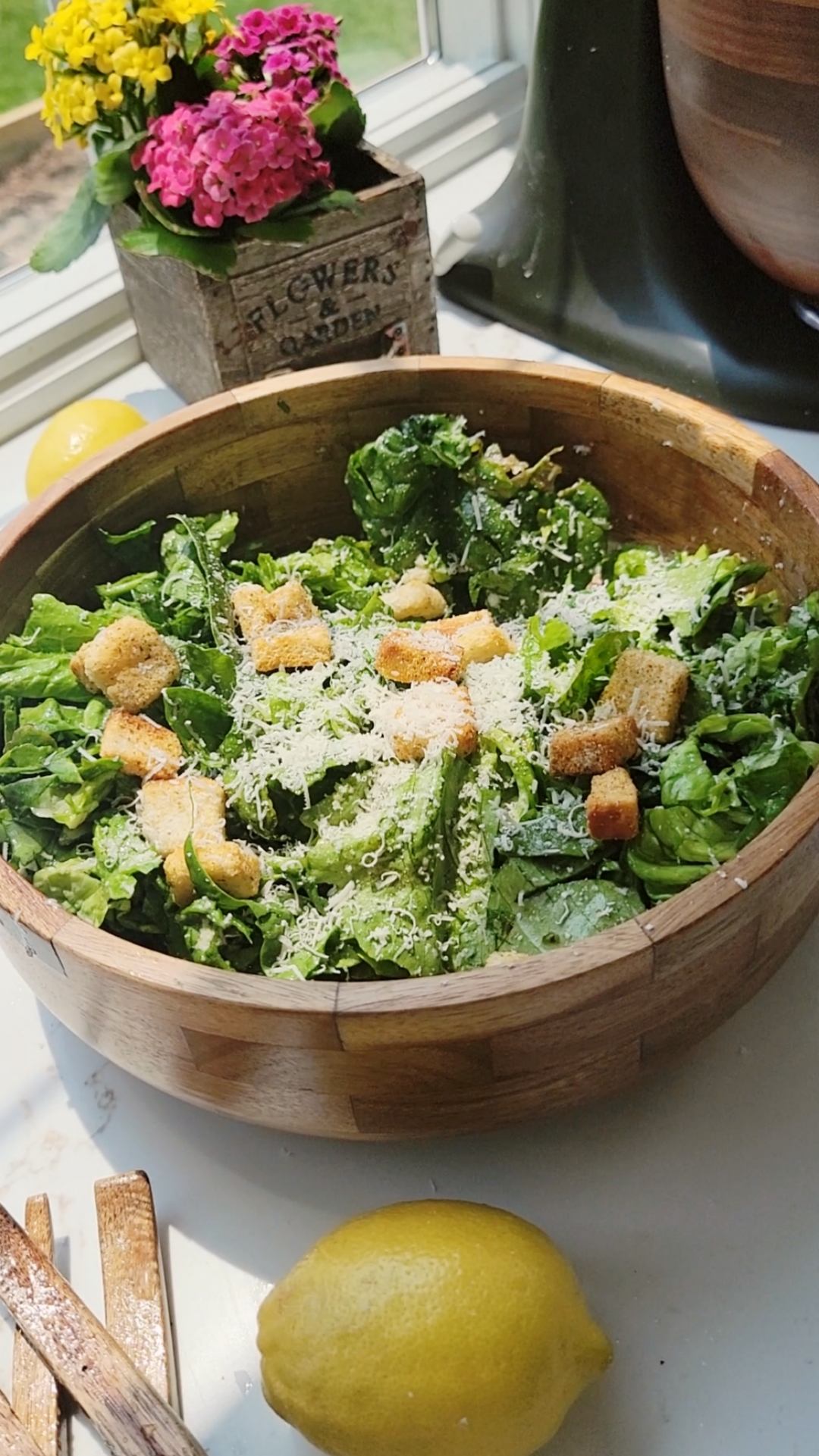 Lemon Parmesan Salad