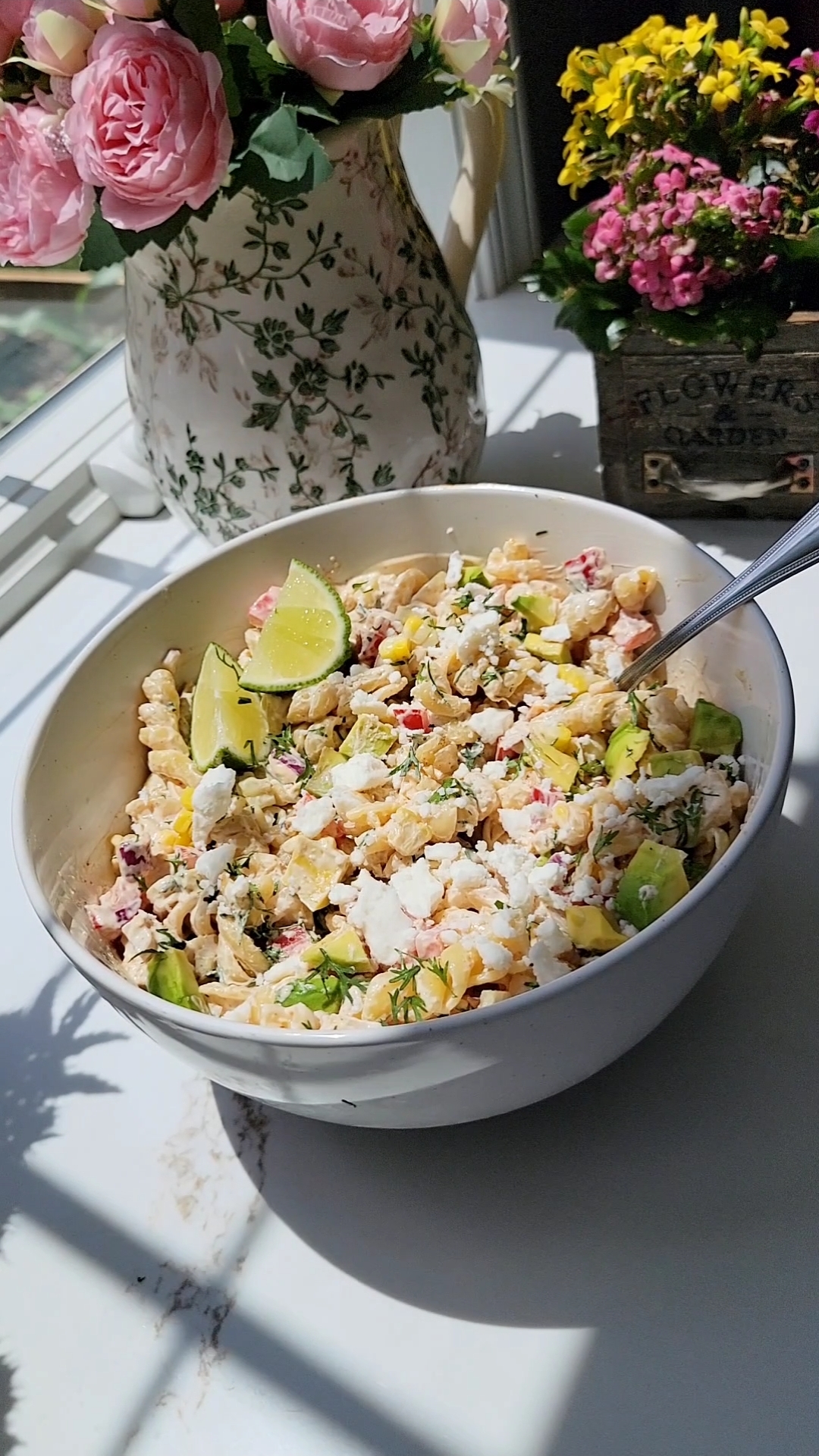 Mexican Street Corn Pasta Salad