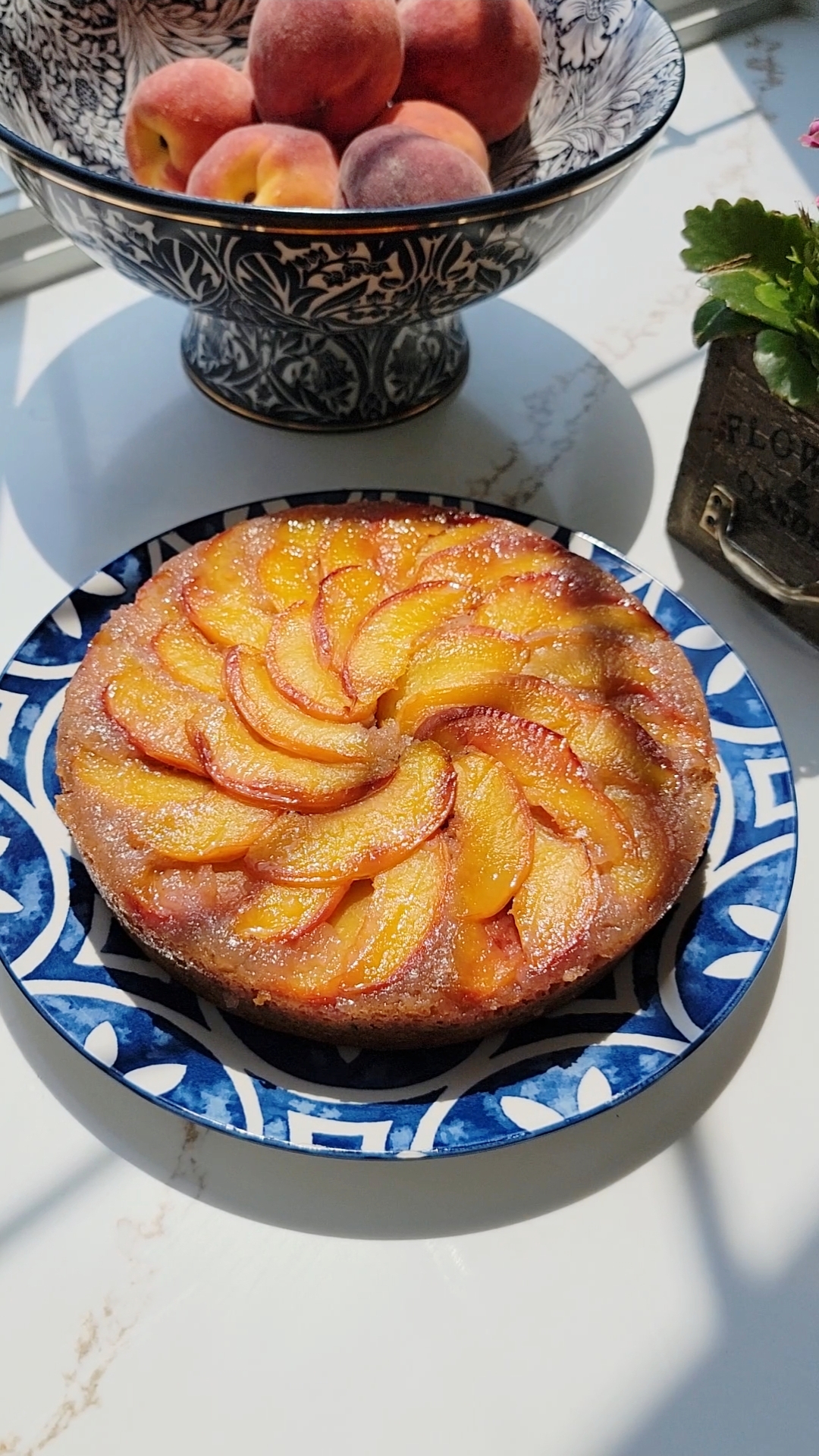 Peach Upside Down Cake