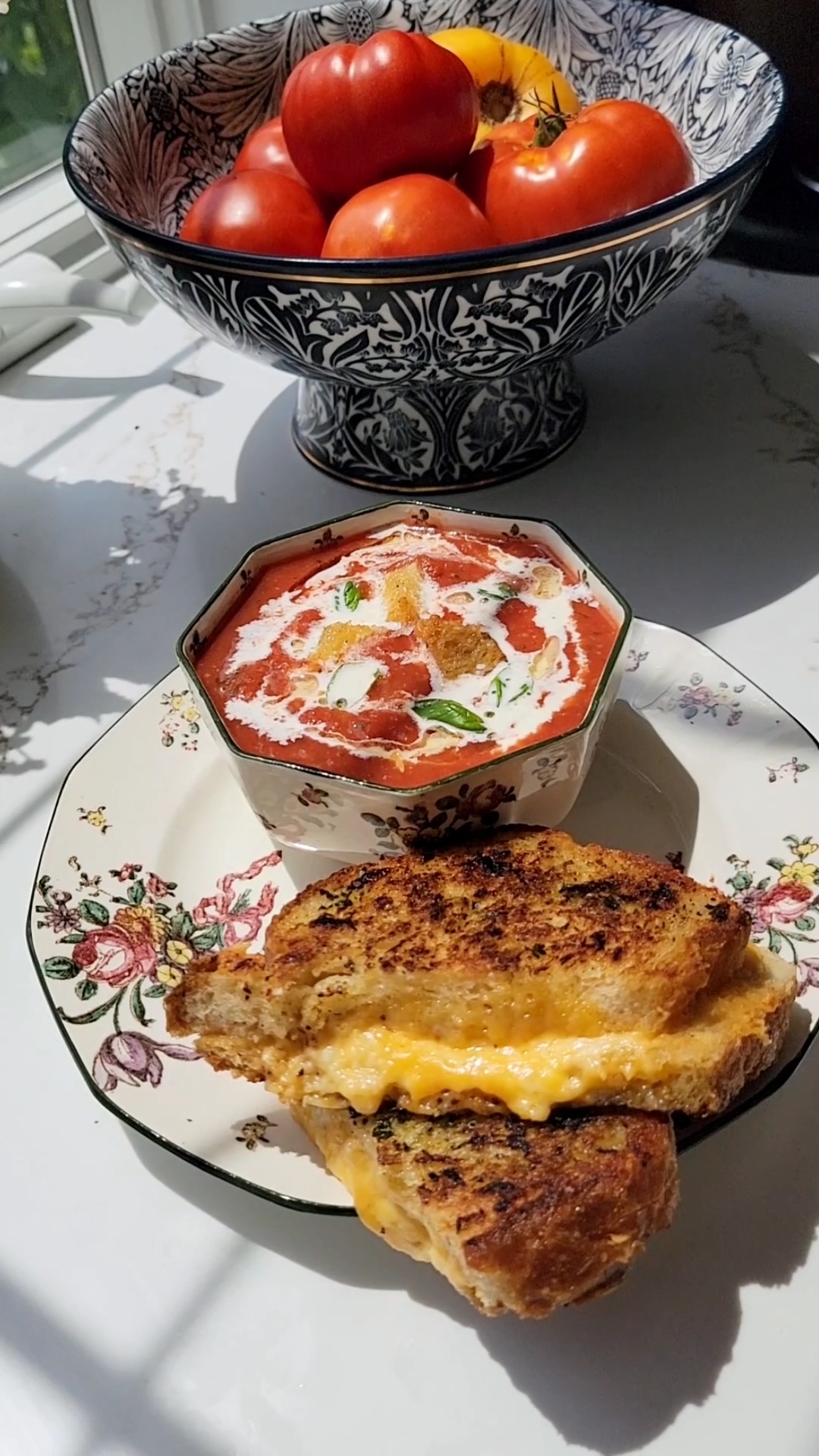 Tomato Soup and Grilled Cheese