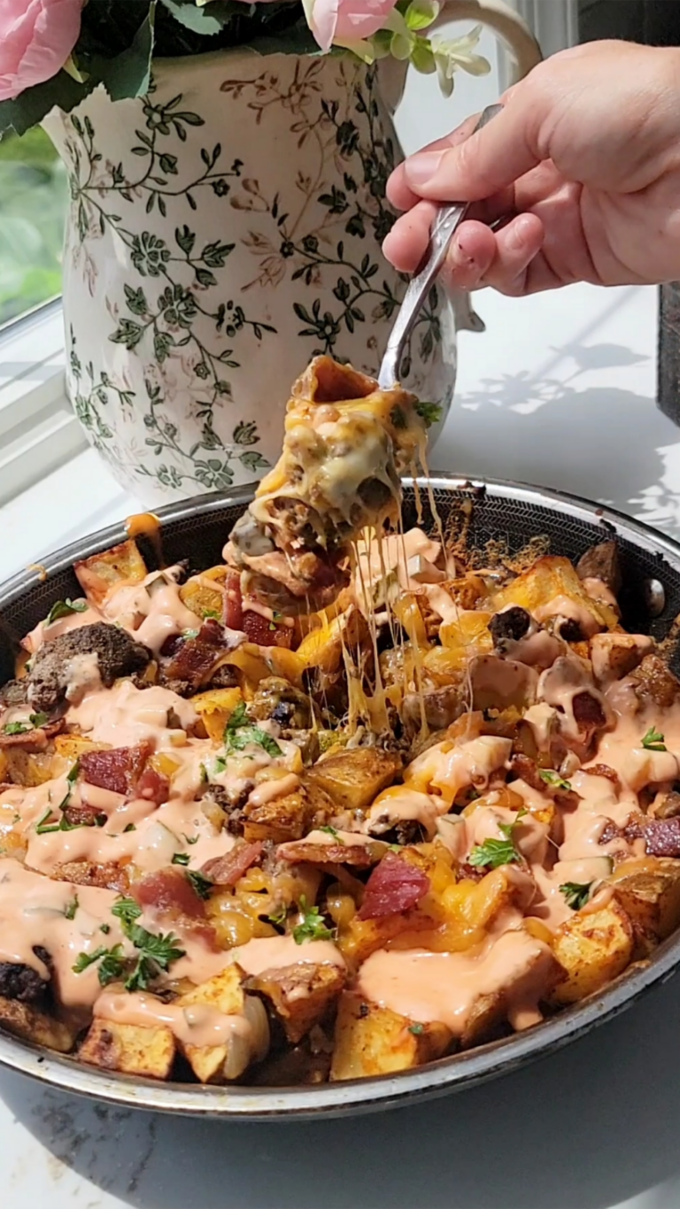 Cheesy Hamburger Skillet