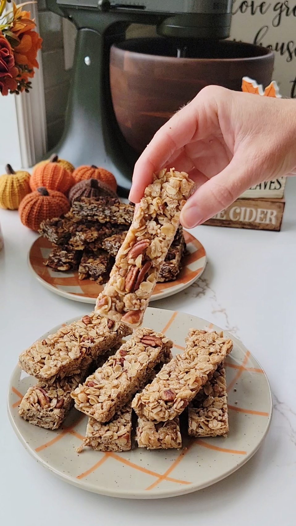 Soft and Chewy Granola Bars