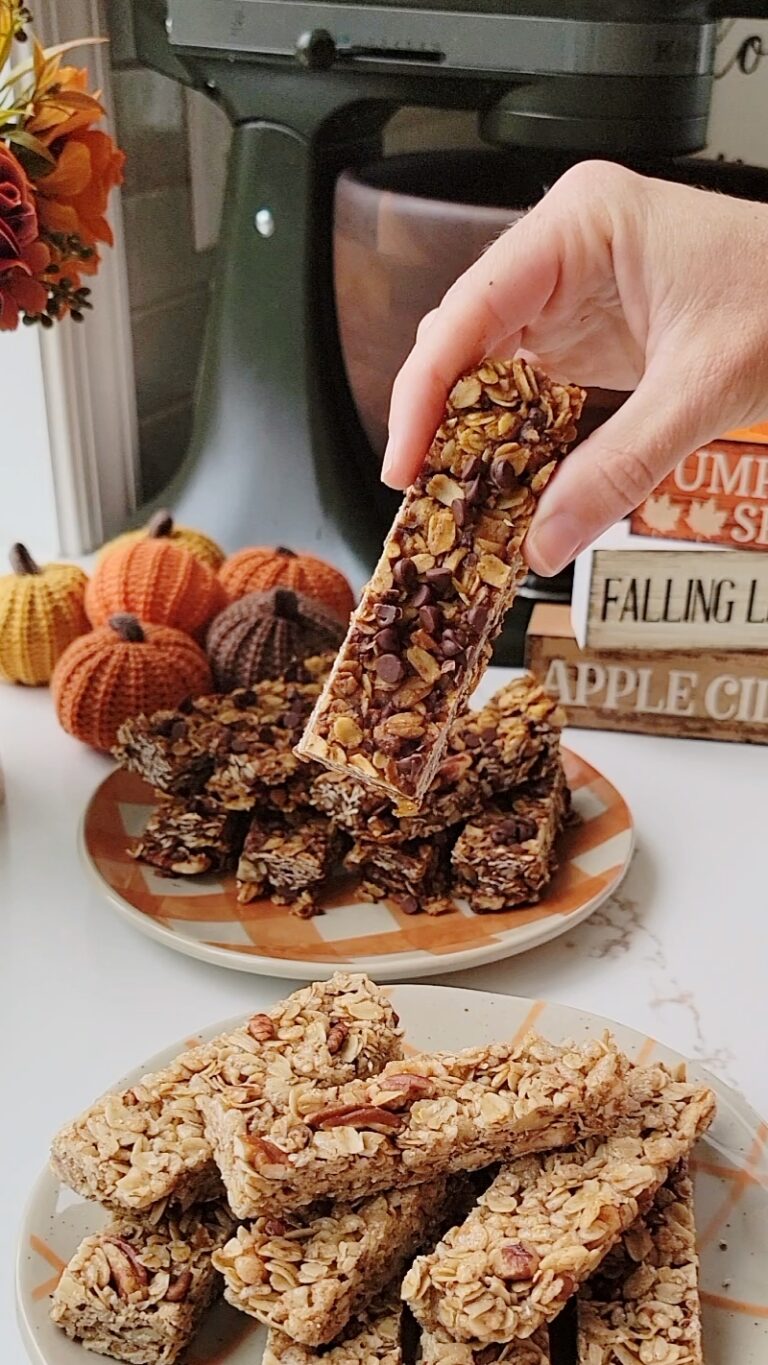 Pumpkin Granola Bars