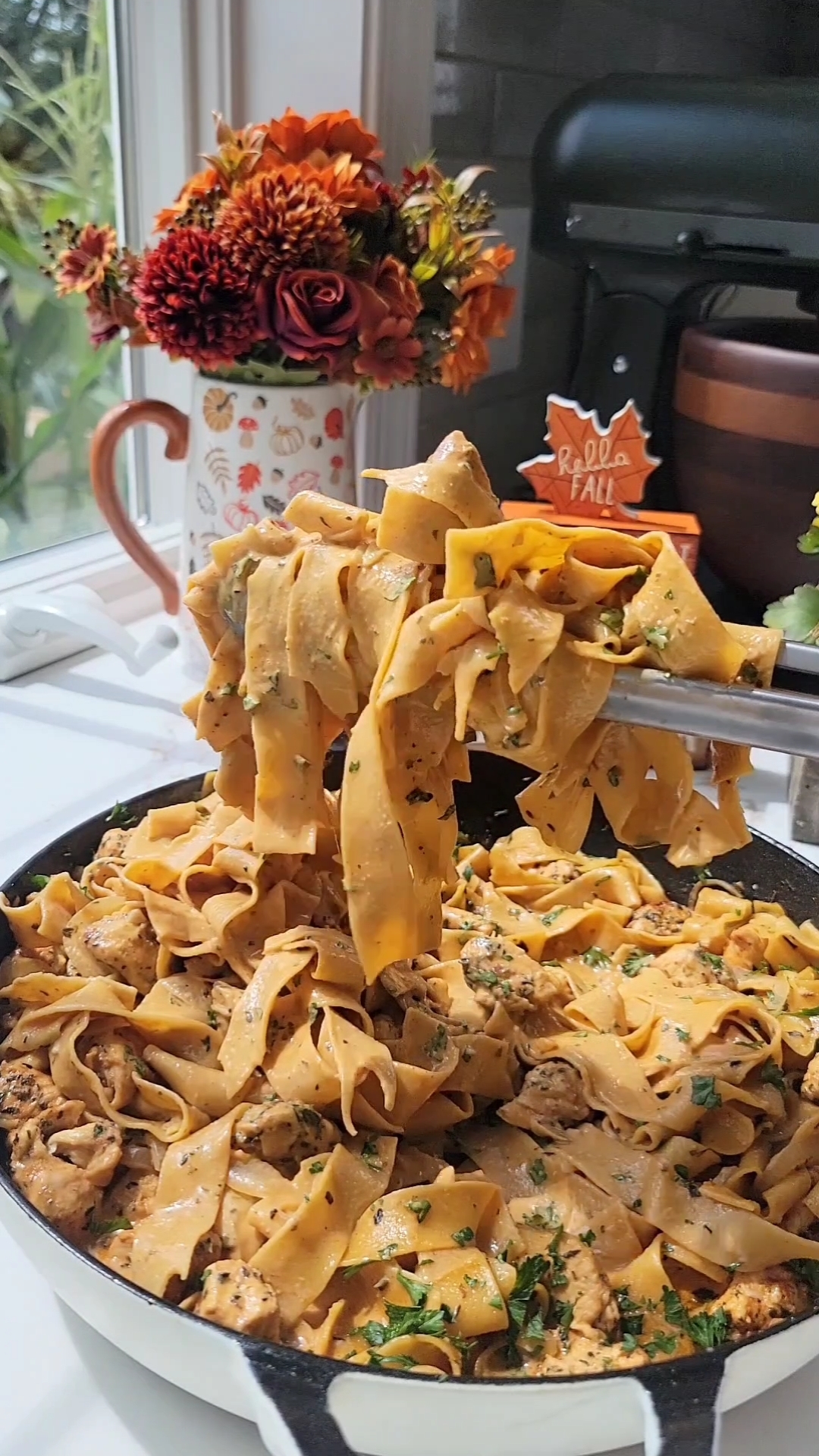 Parmesan Garlic Chicken Pasta