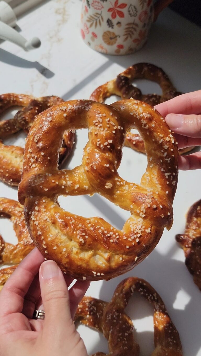 Homemade Soft Pretzels