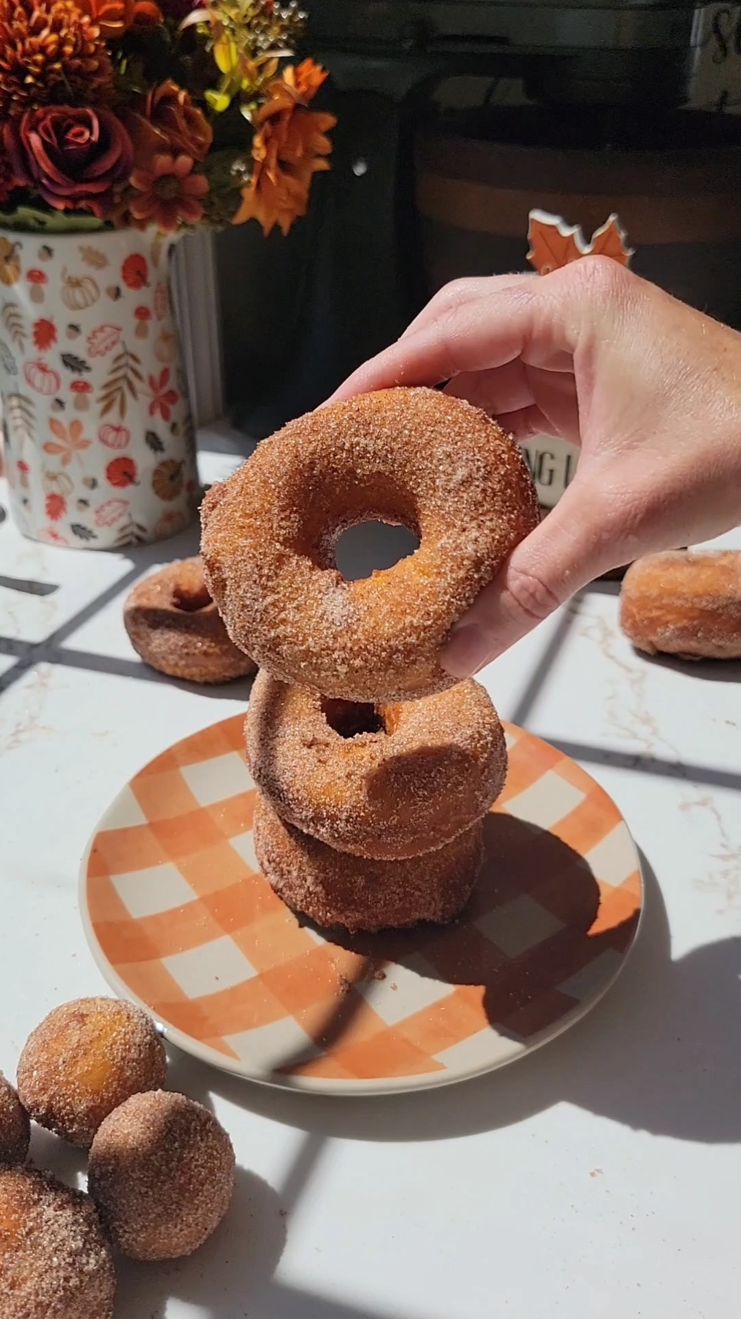 Pumpkin Donuts