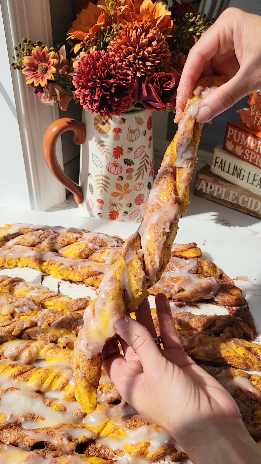 Pumpkin Cinnamon Twists
