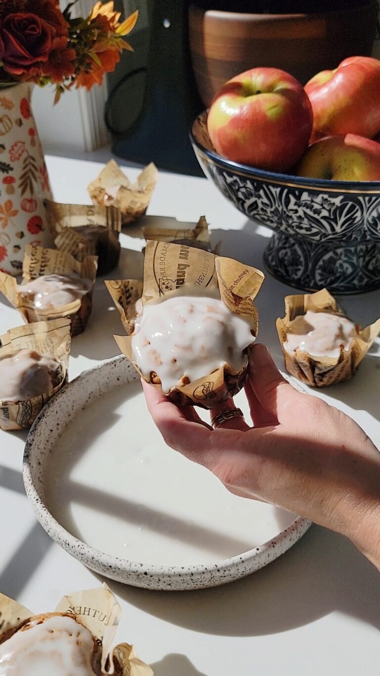 Apple Fritter Muffins