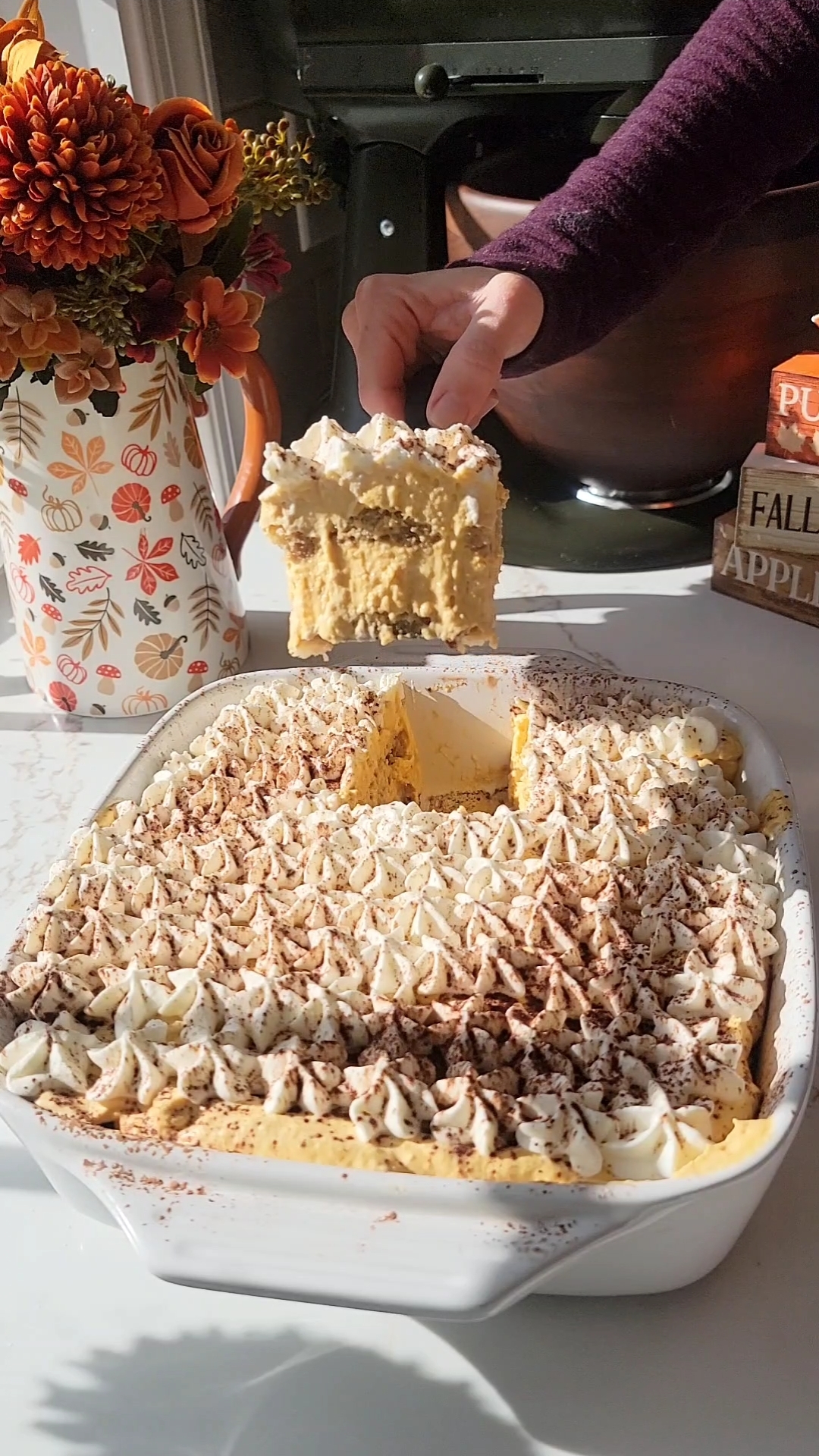 Pumpkin Chai Tiramisu