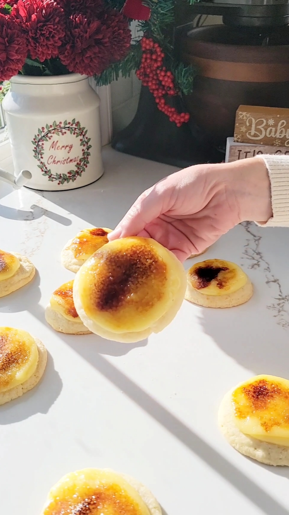 Crème Brûlée Cookies