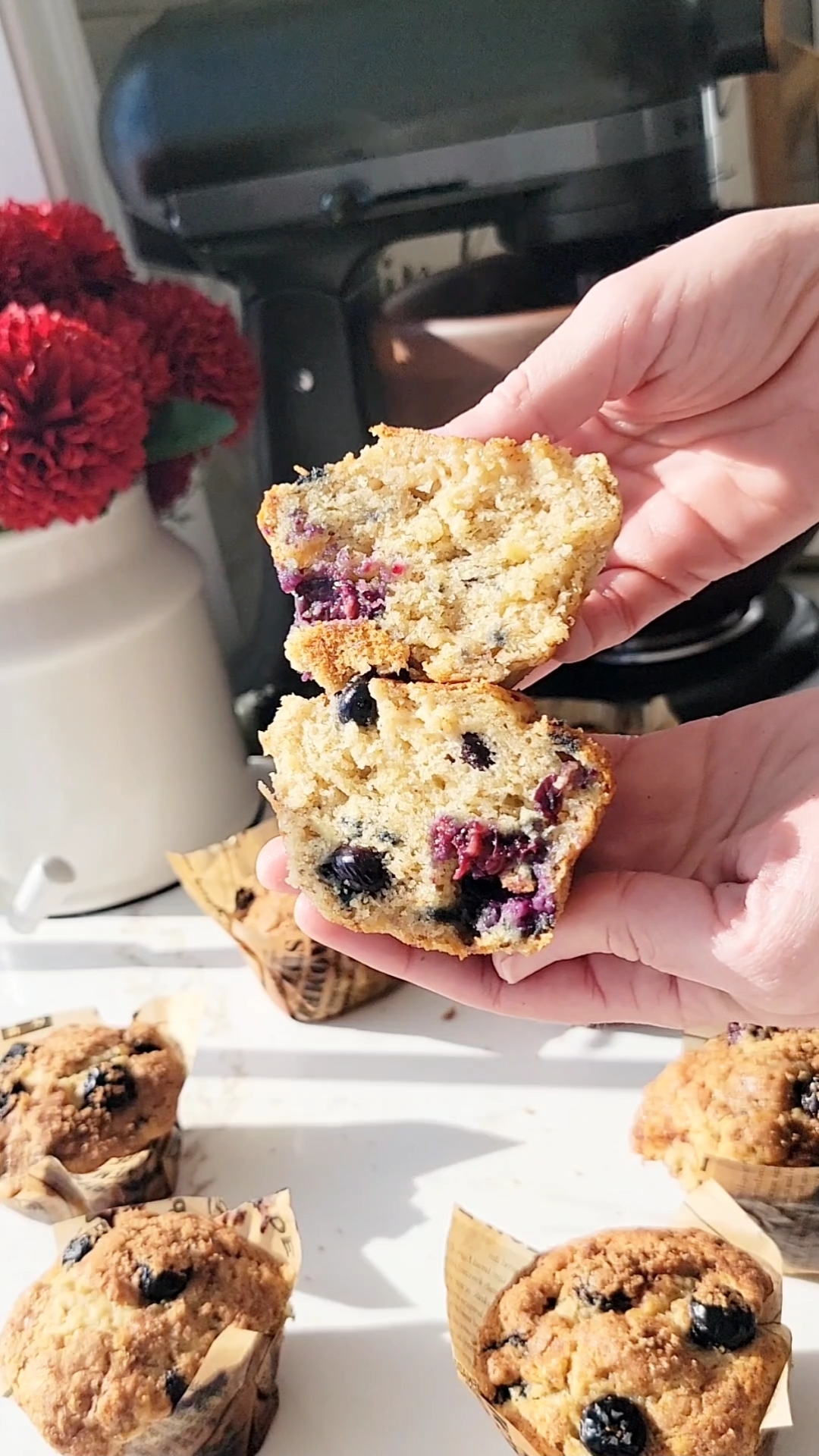 Blueberry Banana Muffins
