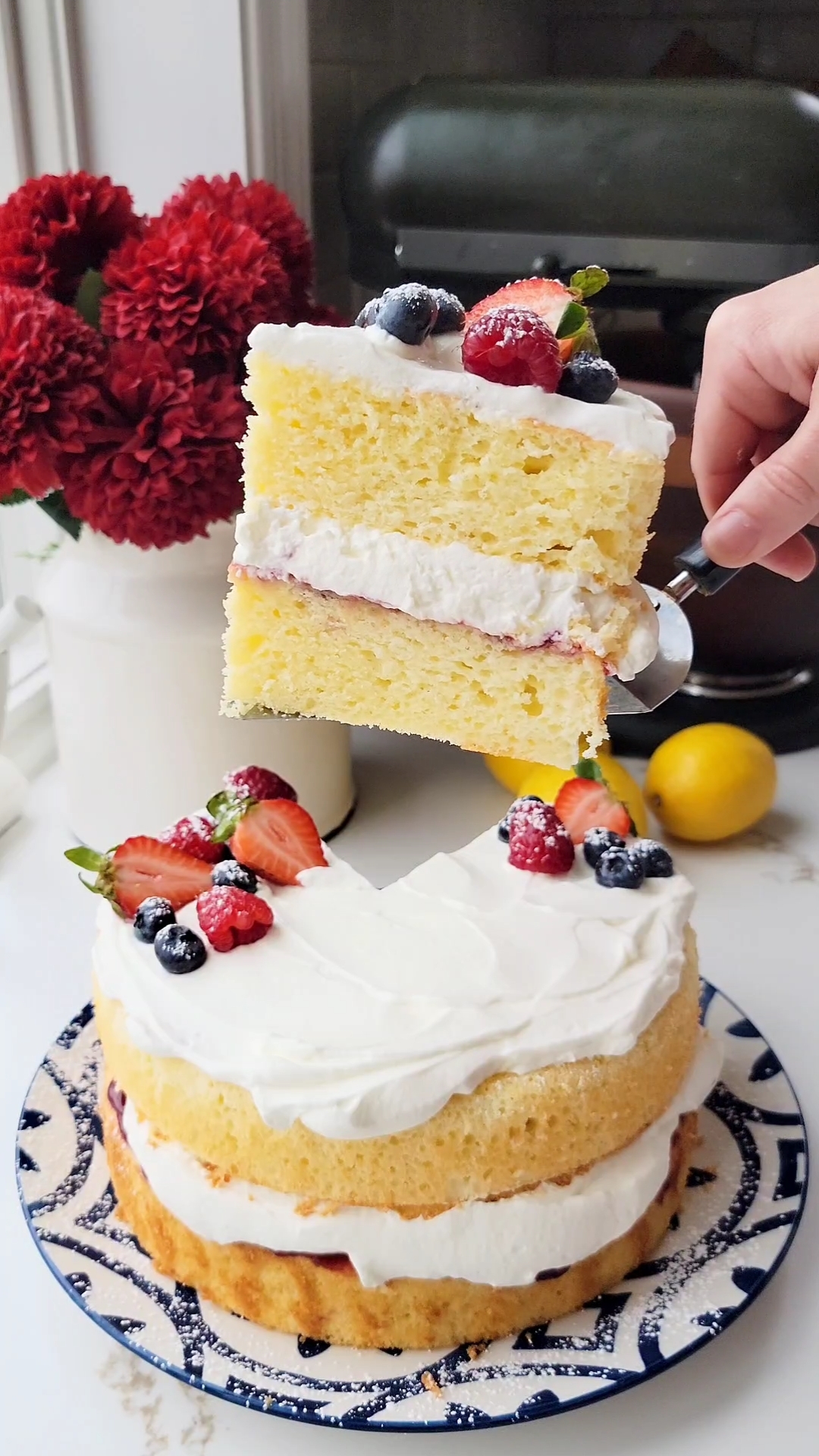 Lemon Chiffon Cake