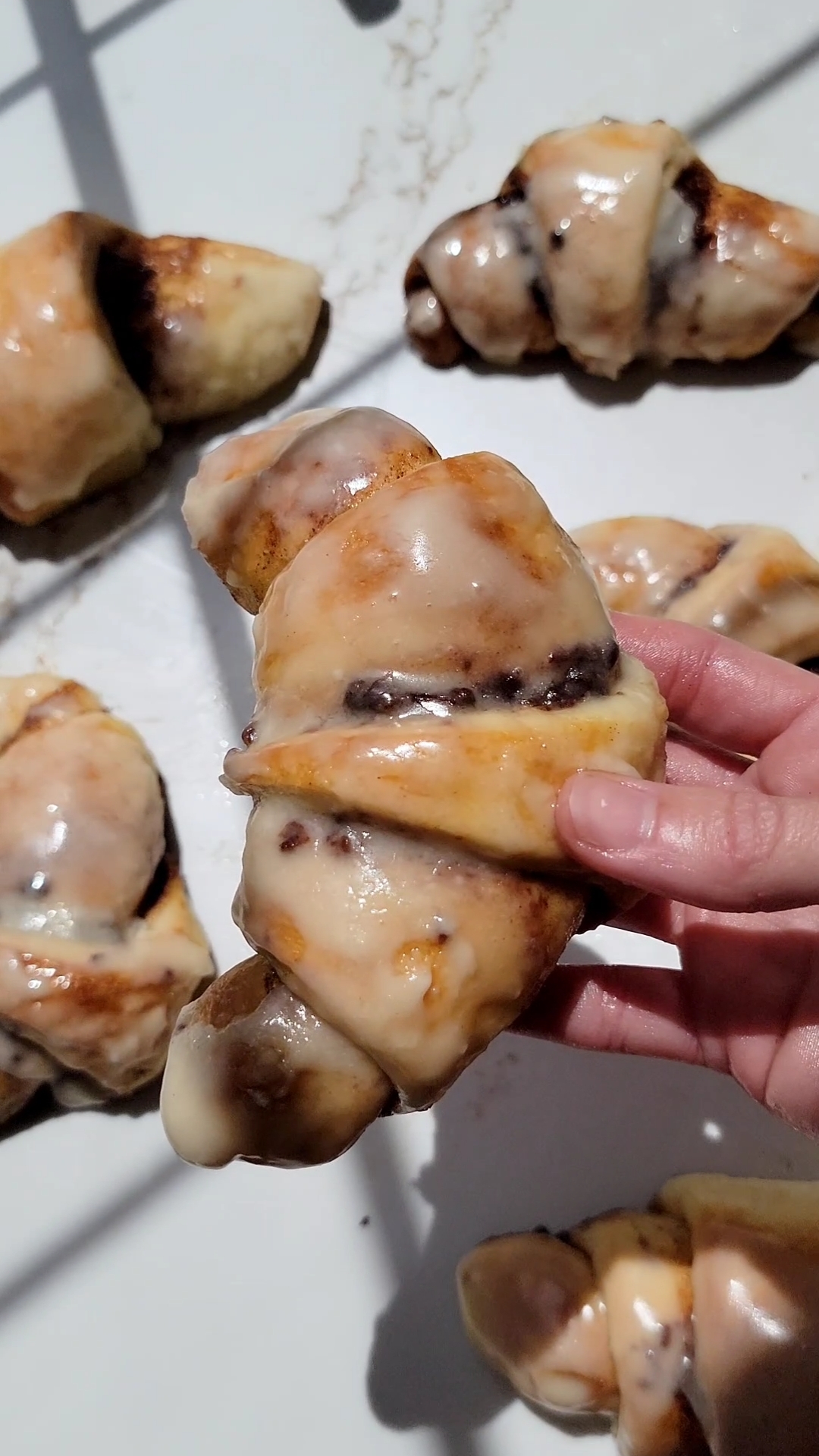 Cinnamon Roll Brioche Croissants