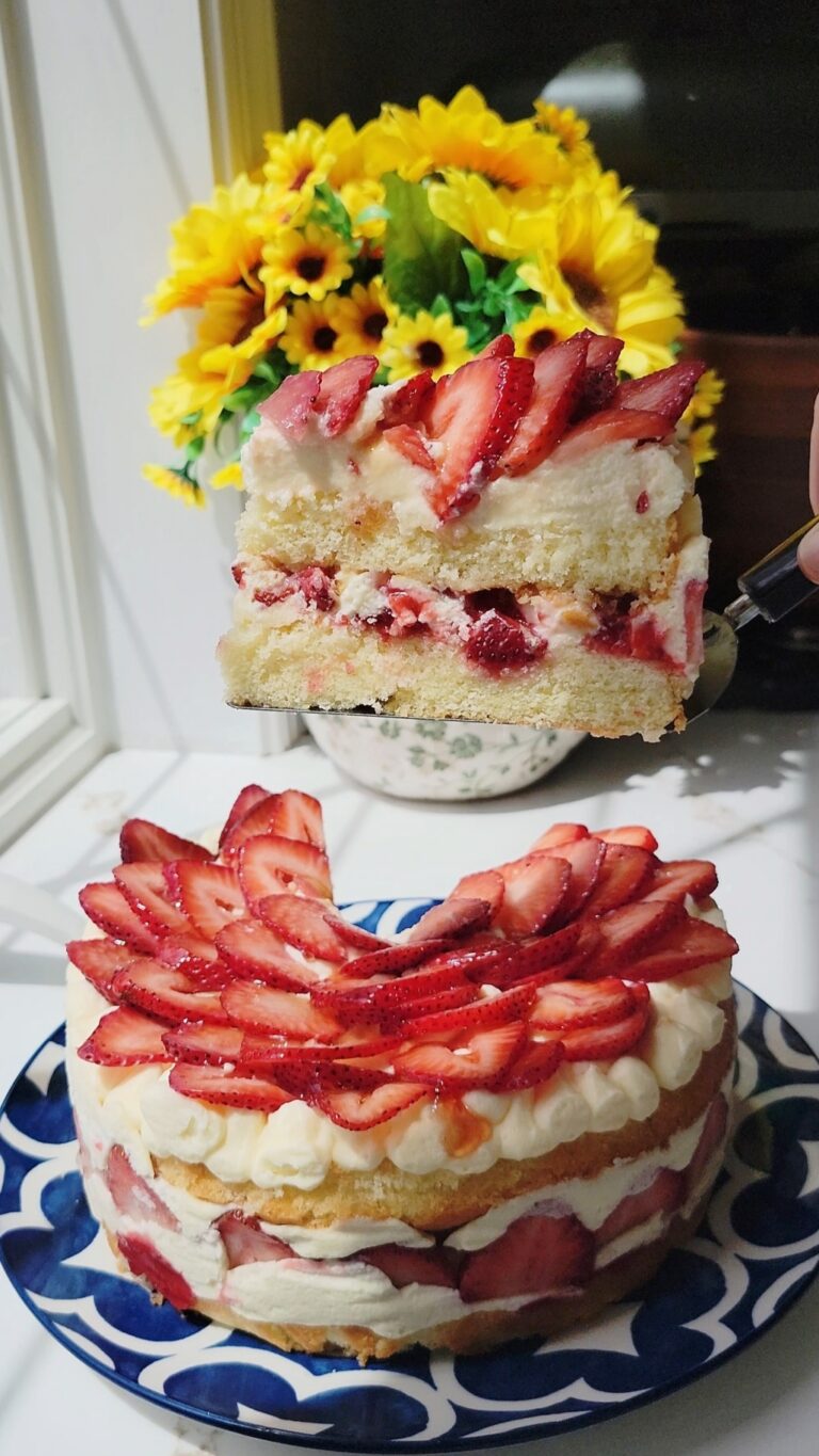Fraisier Cake