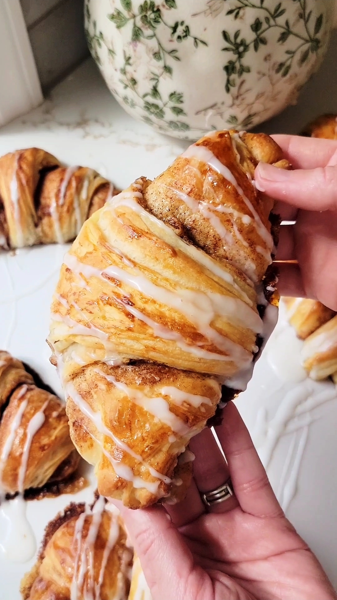 Cinnamon Roll Croissants