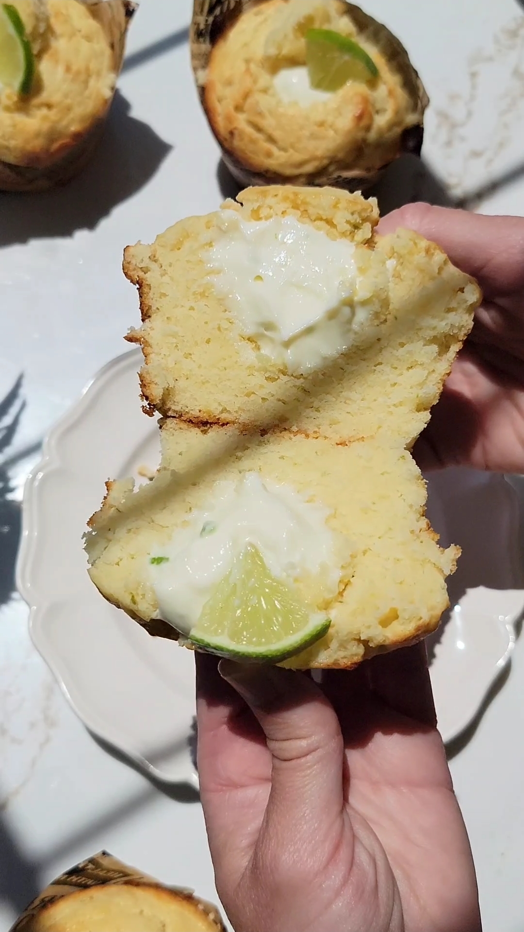 Key Lime Pie Muffins