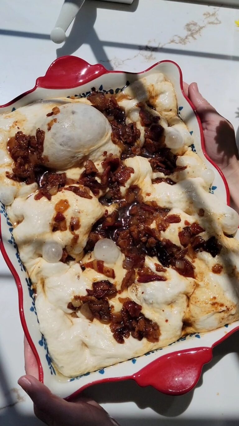 Bacon Jam Focaccia