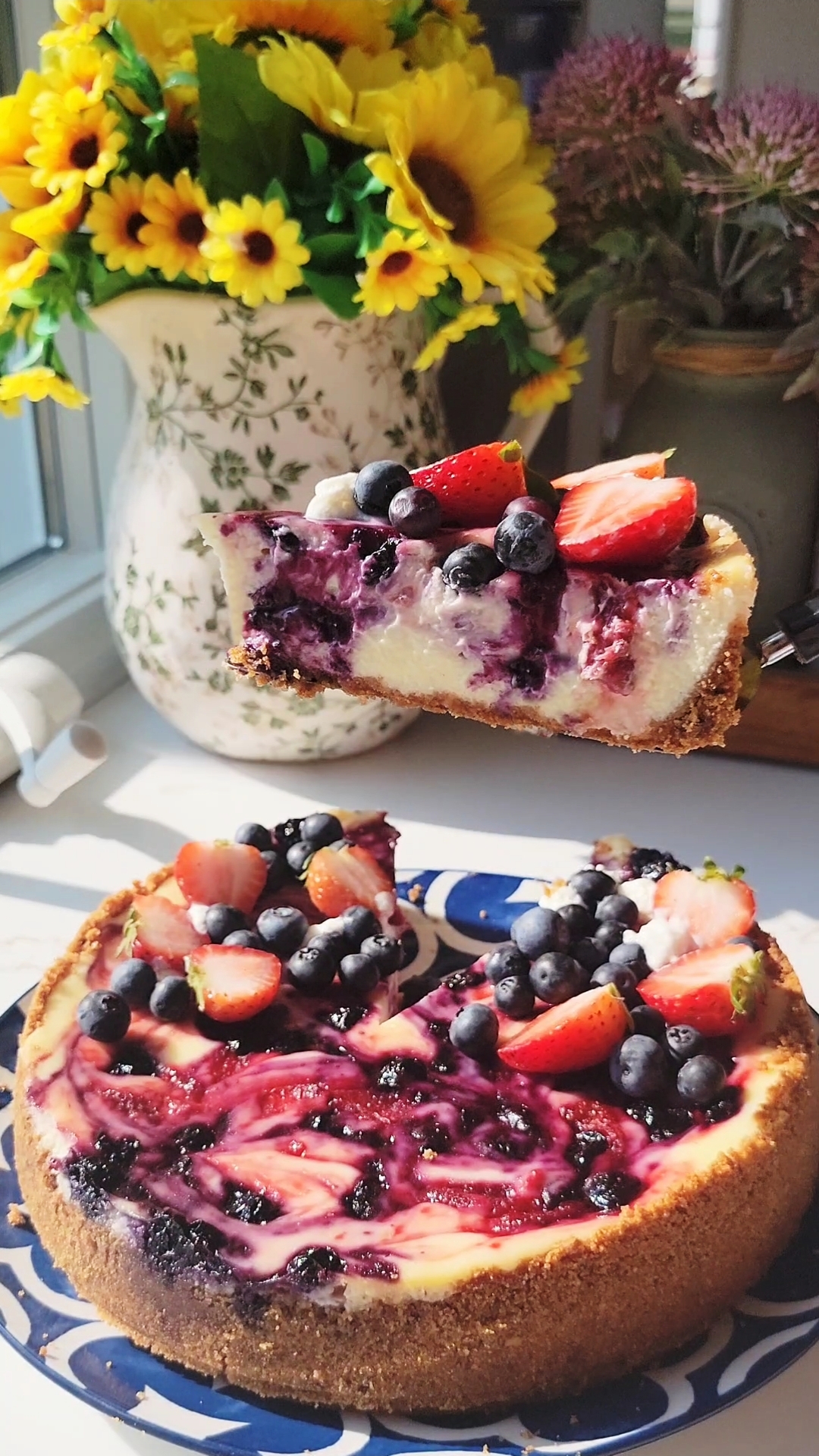 Mixed Berry Cheesecake
