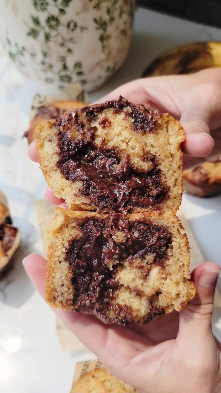 Banana Brownie Muffins
