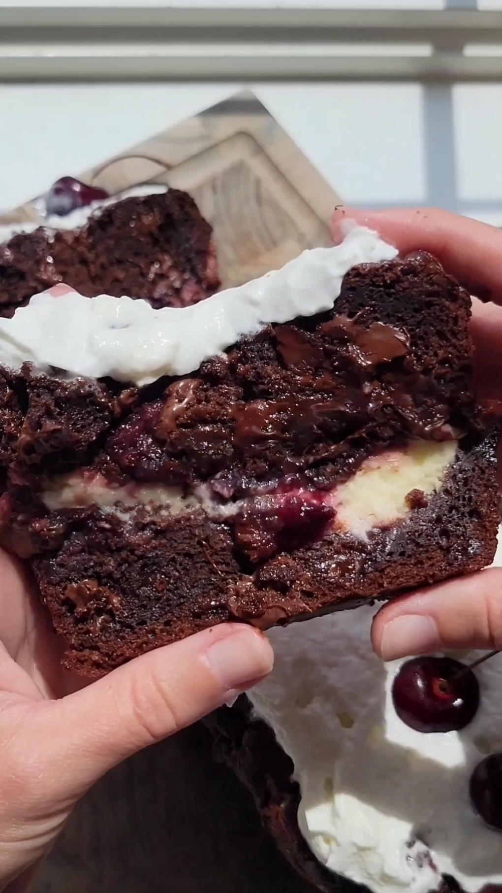 Black Forest Loaf Cake