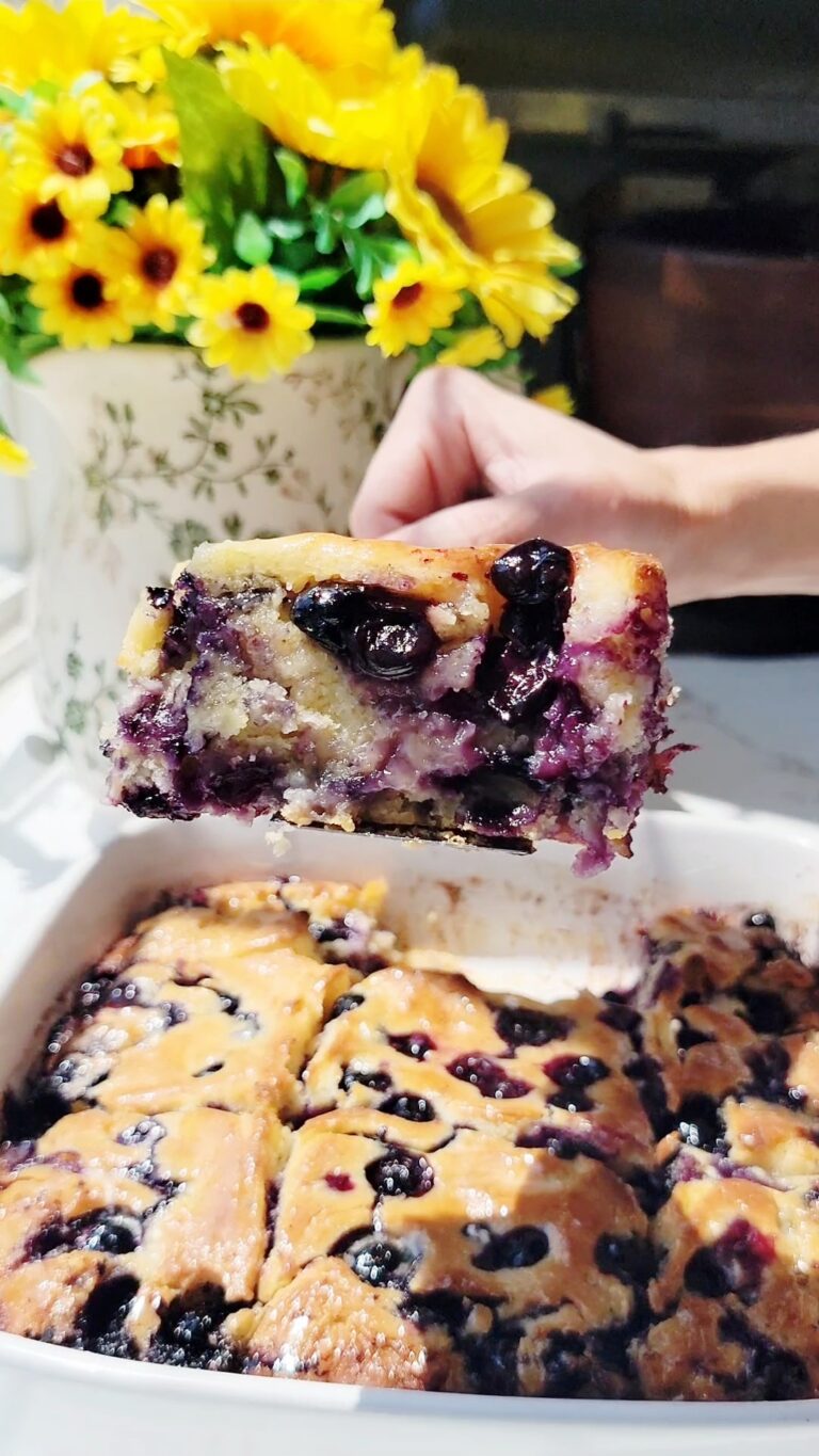Blueberry Cornbread Butter Swim Biscuits