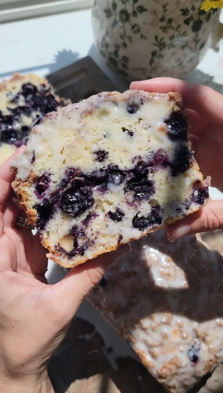 Blueberry Donut Loaf